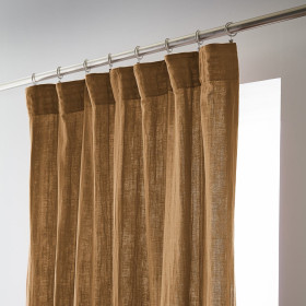 Rideau Ruflette Gaze de coton GAIA  