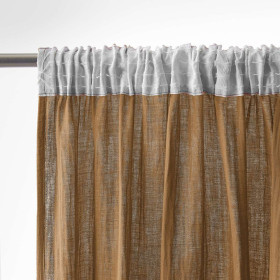 Rideau Ruflette Gaze de coton GAIA  