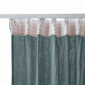 Rideau Ruflette Gaze de coton GAIA  