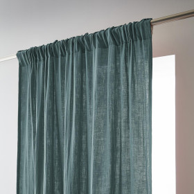 Rideau Ruflette Gaze de coton GAIA  