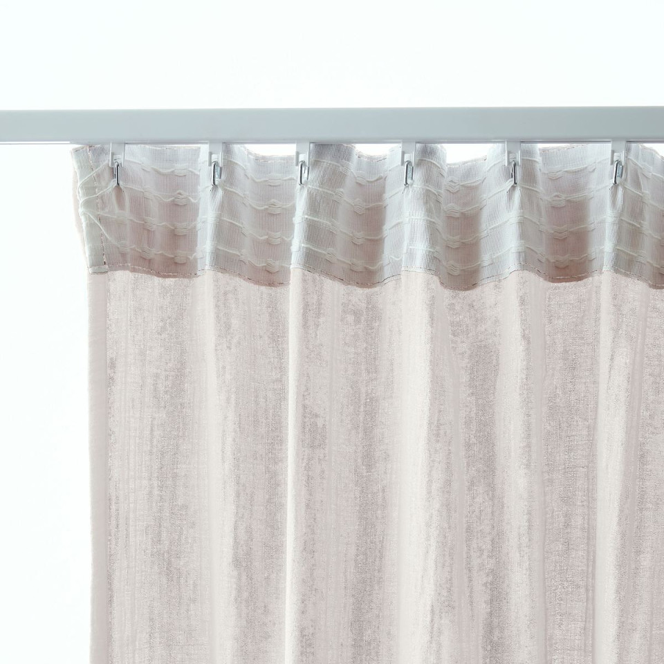 Rideau Ruflette Gaze de coton GAIA  