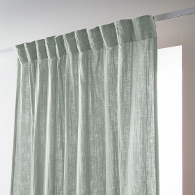 Rideau Ruflette Gaze de coton GAIA  