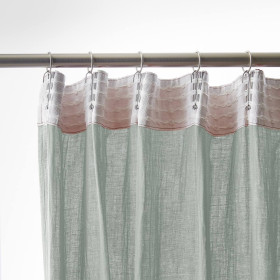 Rideau Ruflette Gaze de coton GAIA  