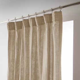 Rideau Ruflette Gaze de coton GAIA  