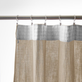 Rideau Ruflette Gaze de coton GAIA  