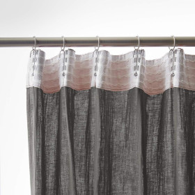 Rideau Ruflette Gaze de coton GAIA  