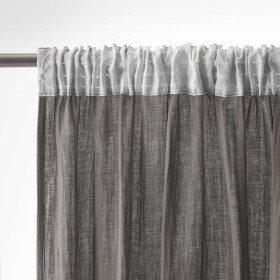 Rideau Ruflette Gaze de coton GAIA  