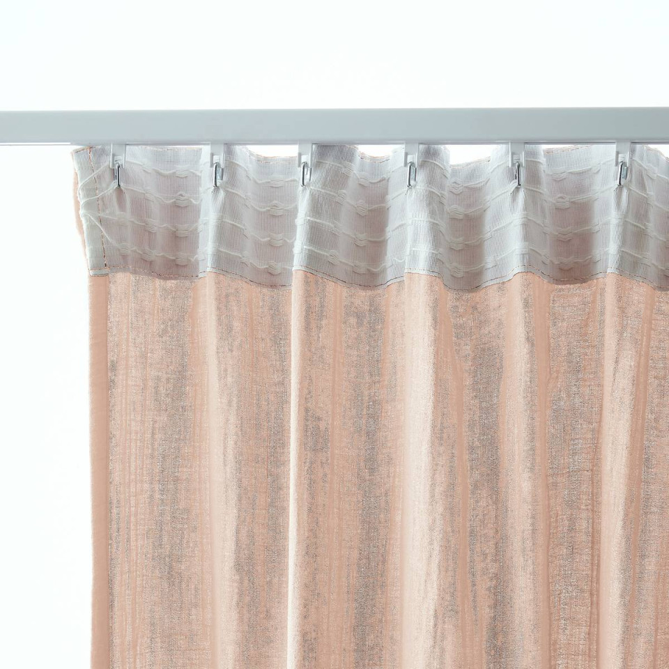 Rideau Ruflette Gaze de coton GAIA  