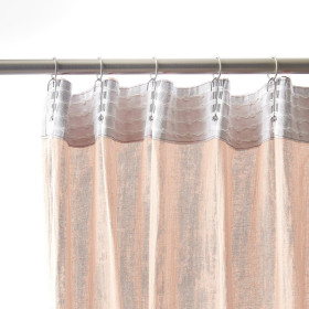 Rideau Ruflette Gaze de coton GAIA  