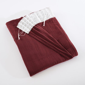 Rideau Ruflette Gaze de coton GAIA  