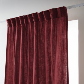 Rideau Ruflette Gaze de coton GAIA  