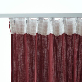 Rideau Ruflette Gaze de coton GAIA  