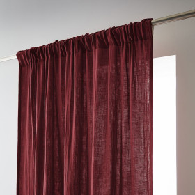 Rideau Ruflette Gaze de coton GAIA  