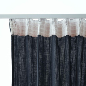 Rideau Ruflette Gaze de coton GAIA  