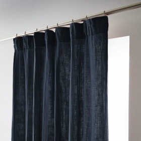 Rideau Ruflette Gaze de coton GAIA  