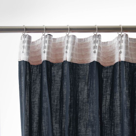 Rideau Ruflette Gaze de coton GAIA  