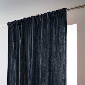 Rideau Ruflette Gaze de coton GAIA  