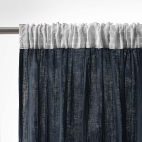 Rideau Ruflette Gaze de coton GAIA  