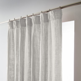 Rideau Ruflette Gaze de coton GAIA  