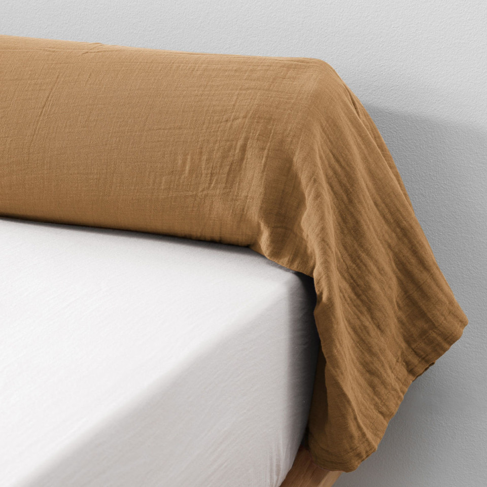 Taie de traversin Gaze de coton GAIA 
