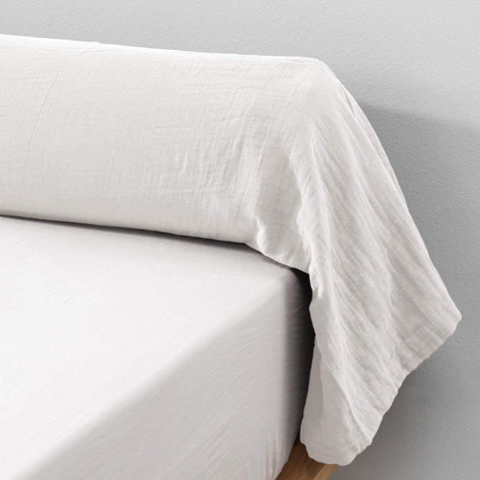 Taie de traversin coton GAIA - L'Effet Papillon | Impression lin