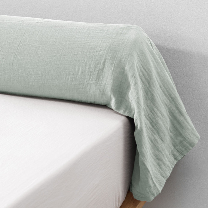 Taie de traversin coton GAIA - L'Effet Papillon | Impression lin