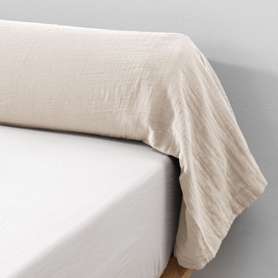 Taie de traversin Gaze de coton GAIA 