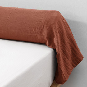 Taie de traversin Gaze de coton GAIA 