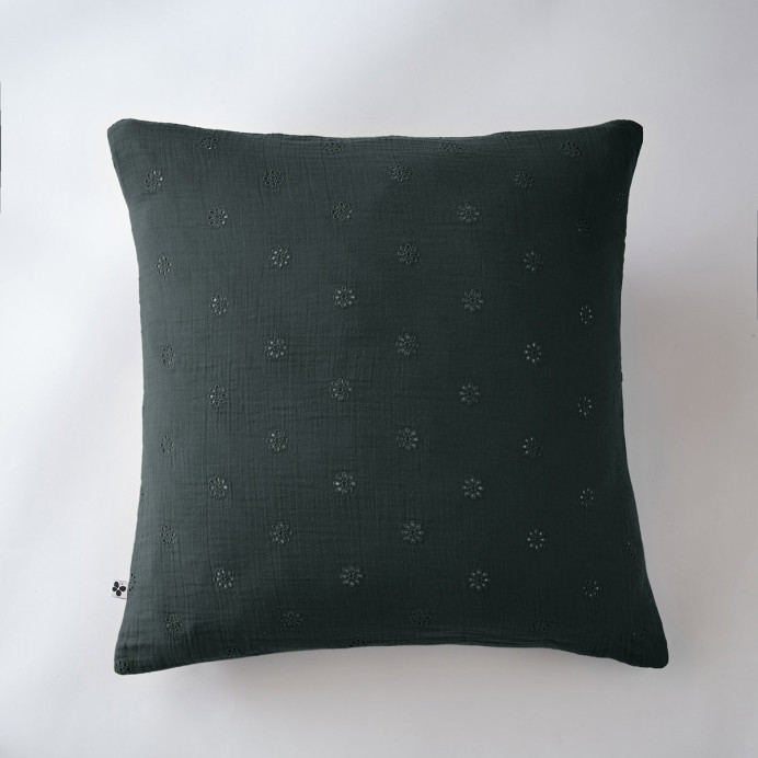 Taie d'oreiller Coton GAIA BOHO - L'Effet papillon | Impression lin