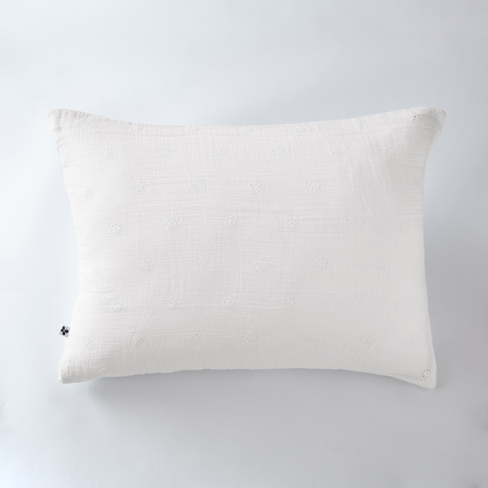 Taie d'oreiller Coton GAIA BOHO - L'Effet papillon | Impression lin