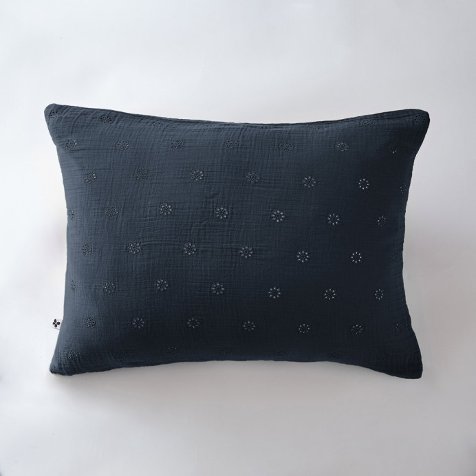 Taie d'oreiller Coton GAIA BOHO - L'Effet papillon | Impression lin