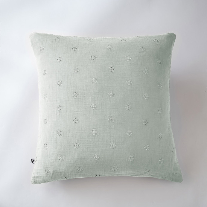 Taie d'oreiller Coton GAIA BOHO - L'Effet papillon | Impression lin
