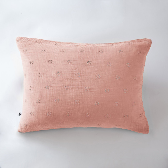 Taie d'oreiller Coton GAIA BOHO - L'Effet papillon | Impression lin
