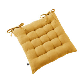Galette de Chaise Gaze de Coton GAIA