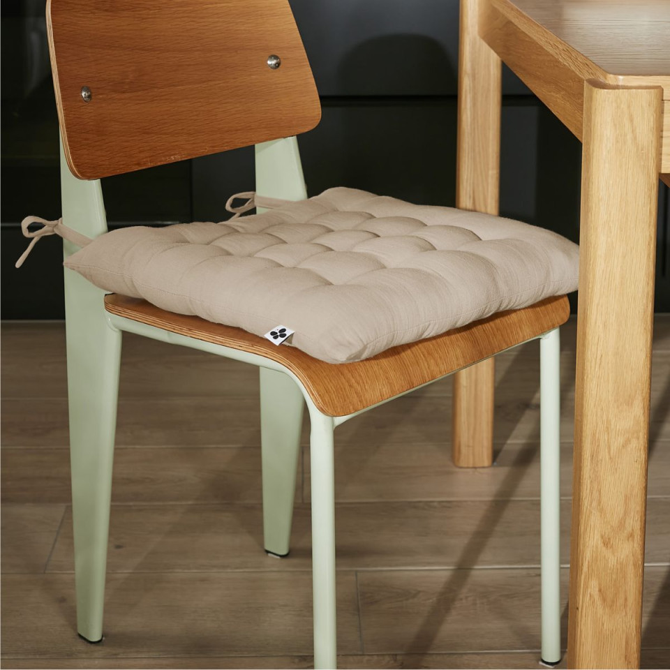Galette de Chaise Gaze de Coton GAIA