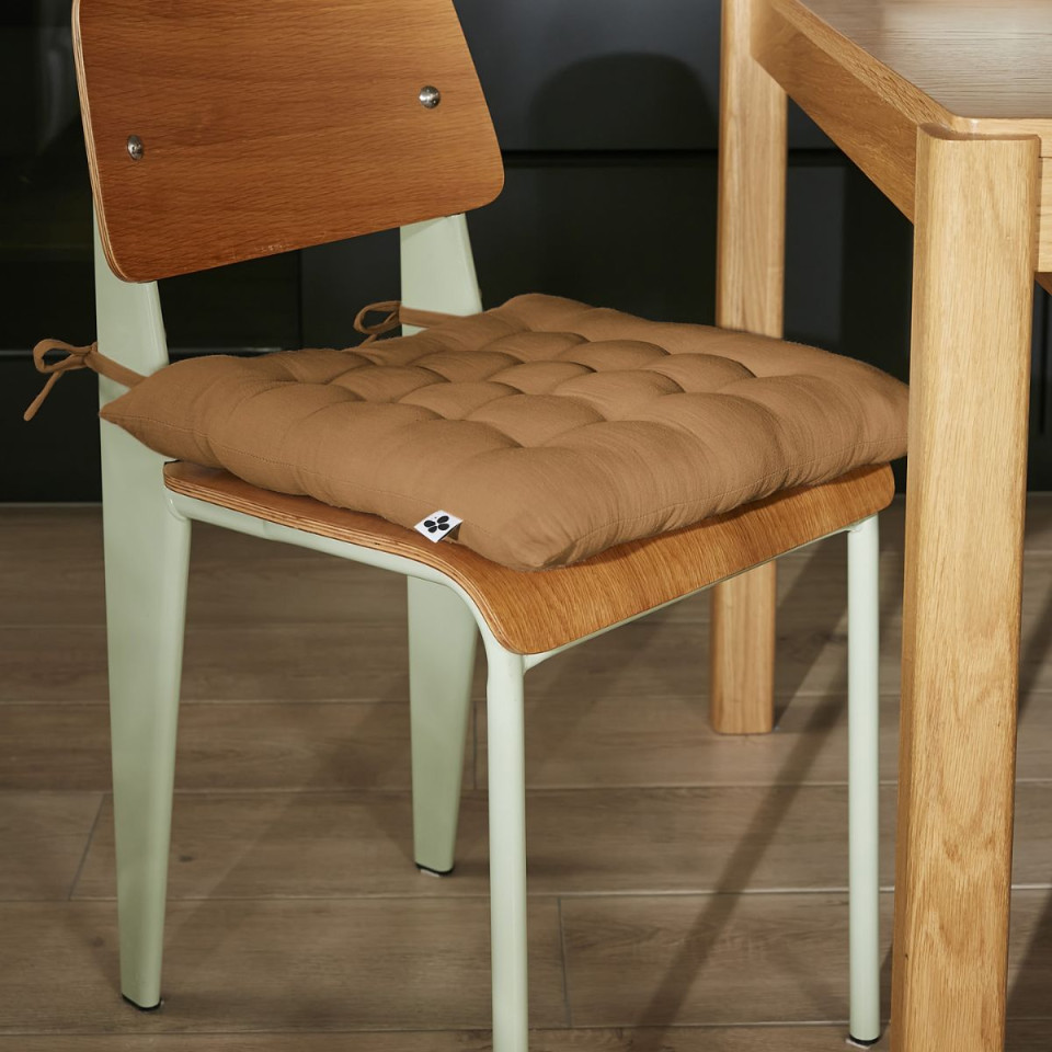 Galette de Chaise Gaze de Coton GAIA