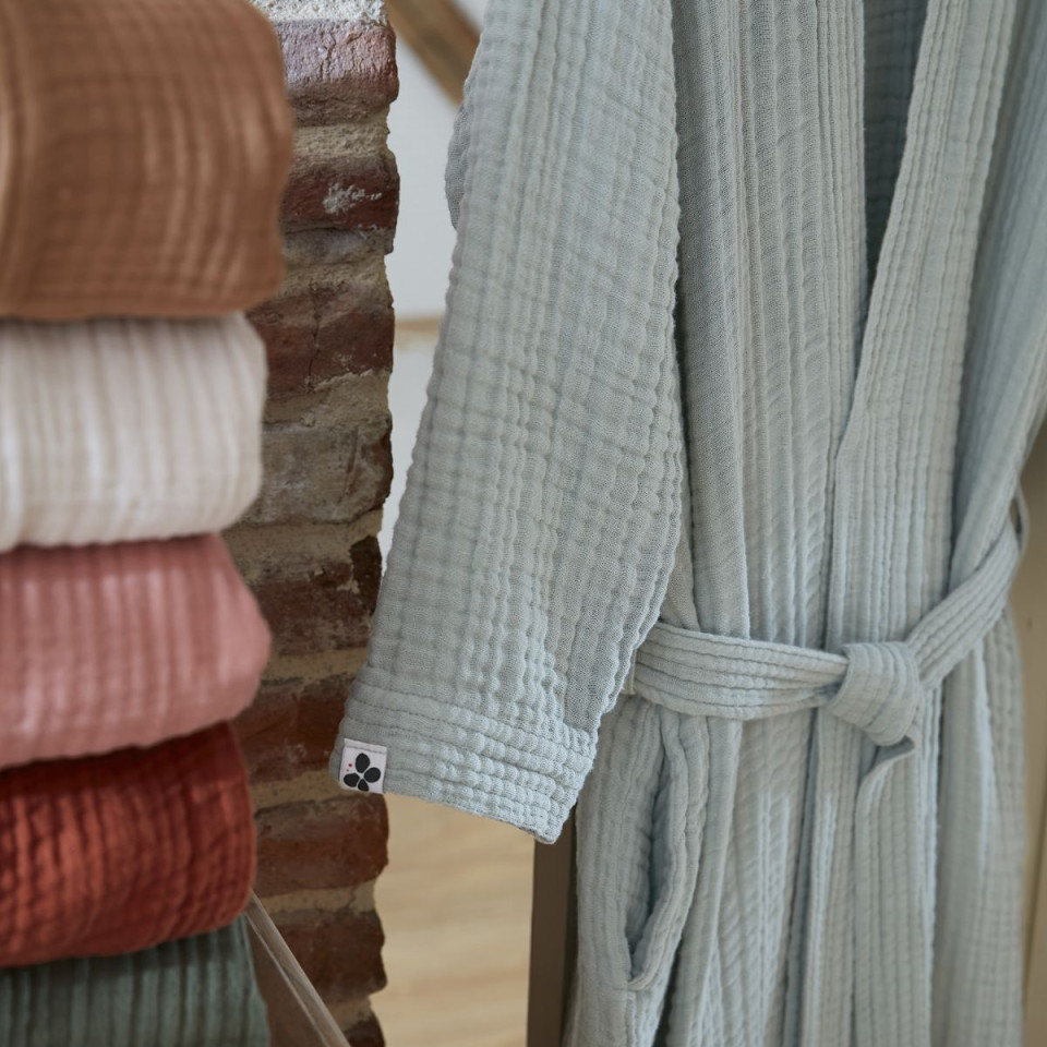 Peignoir kimono Gaze de Coton GAIA