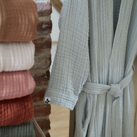 Peignoir kimono Gaze de Coton GAIA