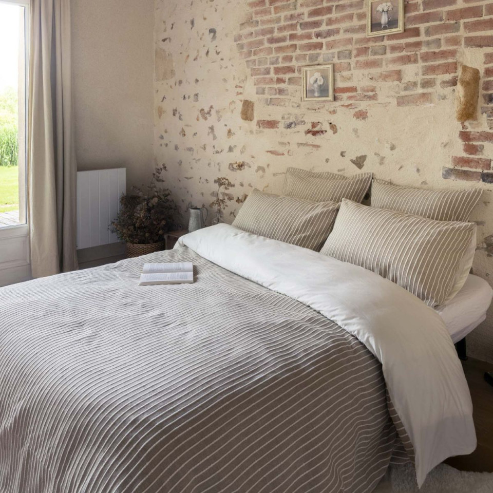 Housse de couette Coton texturé TIM