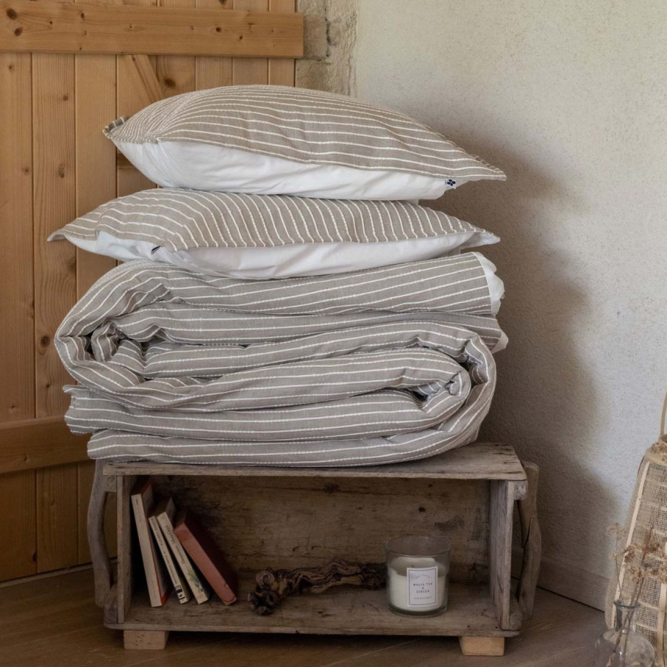 Housse de couette Coton texturé TIM