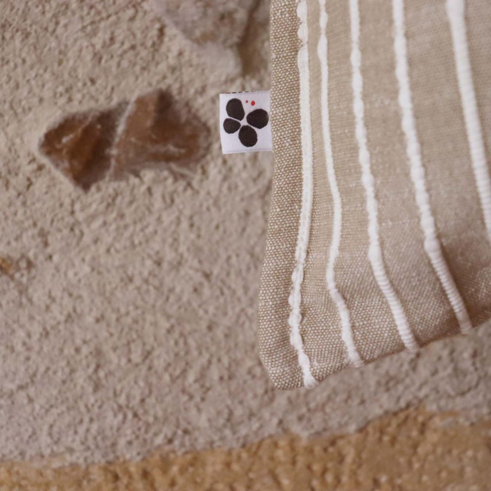 Coussin en Coton texturé TIM