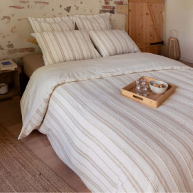 Housse de couette en Coton Texturé TOM