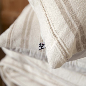 Coussin en Coton Texturé TOM