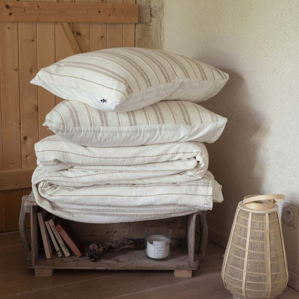 Coussin en Coton Texturé TOM