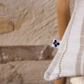 Coussin en Coton Texturé TOM
