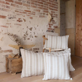 Coussin en Coton Texturé TOM