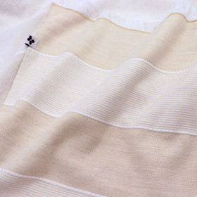 Fouta en Coton tissé teint OREL