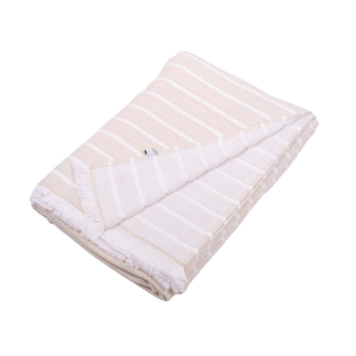 Fouta en Coton tissé teint NINO