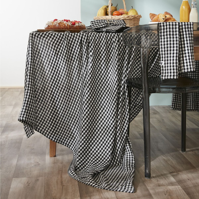 Nappe VICKIE – L'Effet Papillon﻿ | Impression Lin