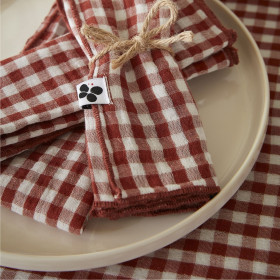 Lot de 2 Torchons Gaze de Coton VICKIE